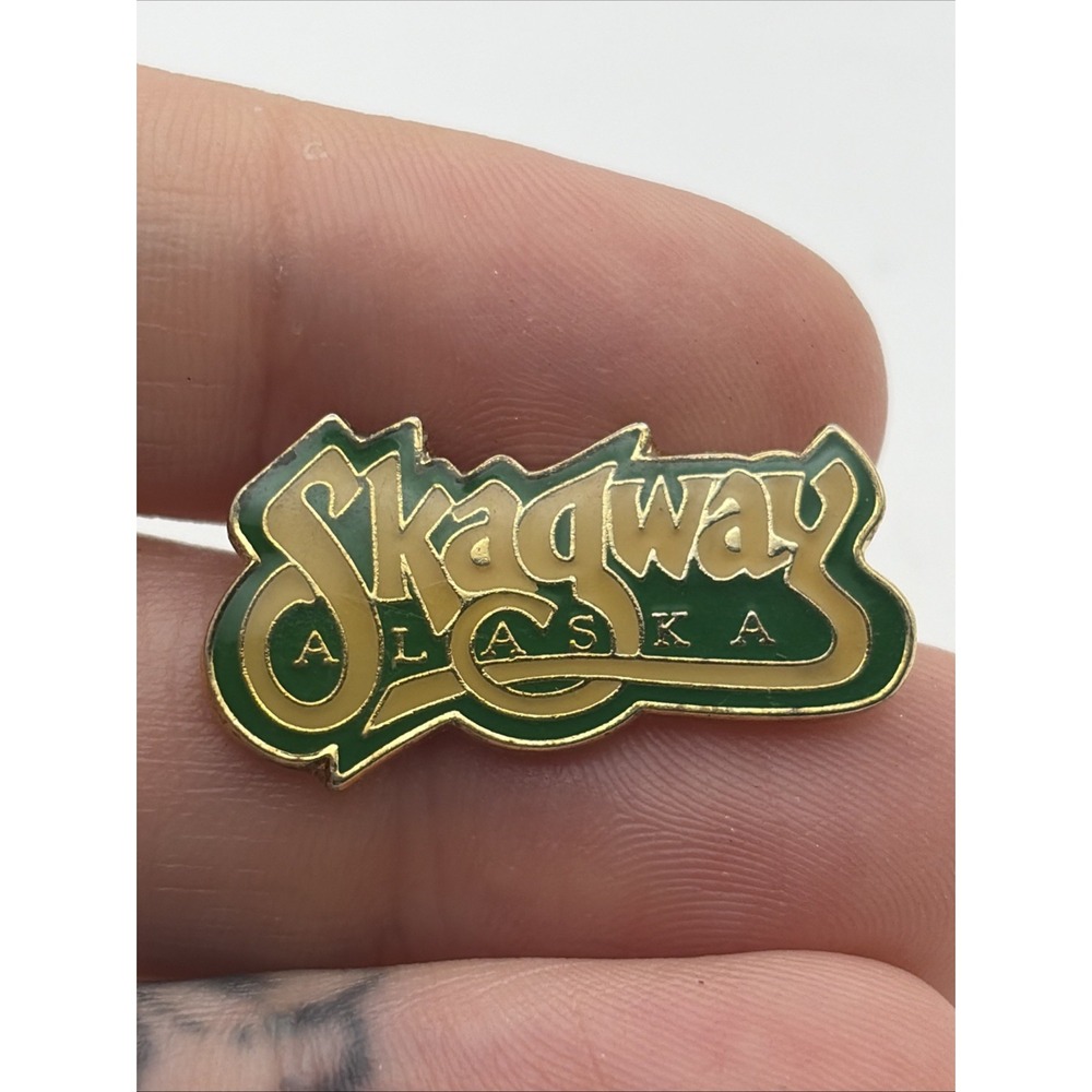 Skagway Alaska United States Of America Lapel Hat Pin